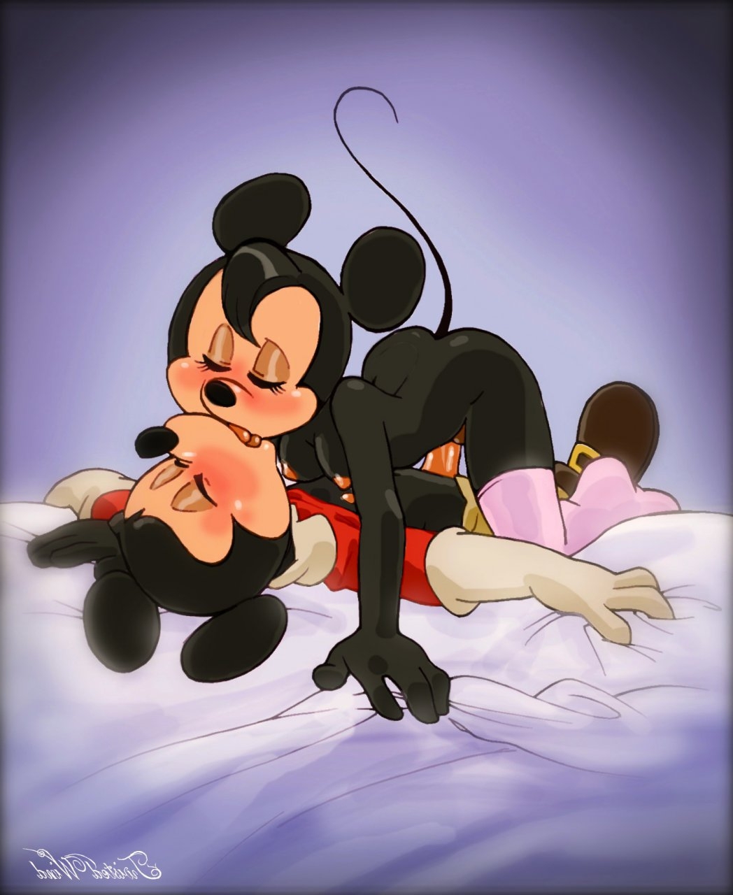 Mickey and minnie mouse naked sex - Porn clip