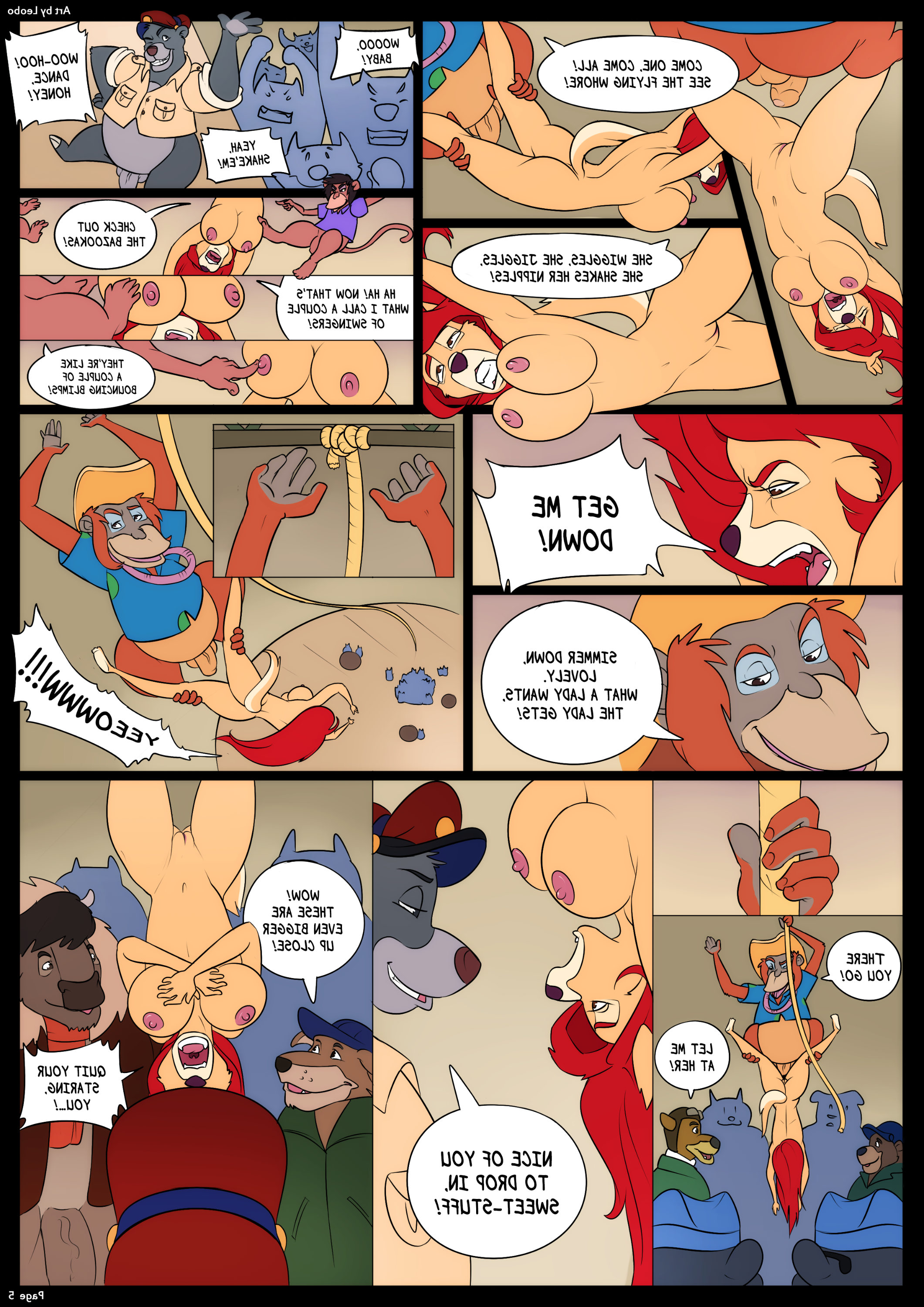 2121px x 3000px - louie | talespin xxx ape #9351567001 bear breasts canine color comic dialog  disney english text | Disney Porn