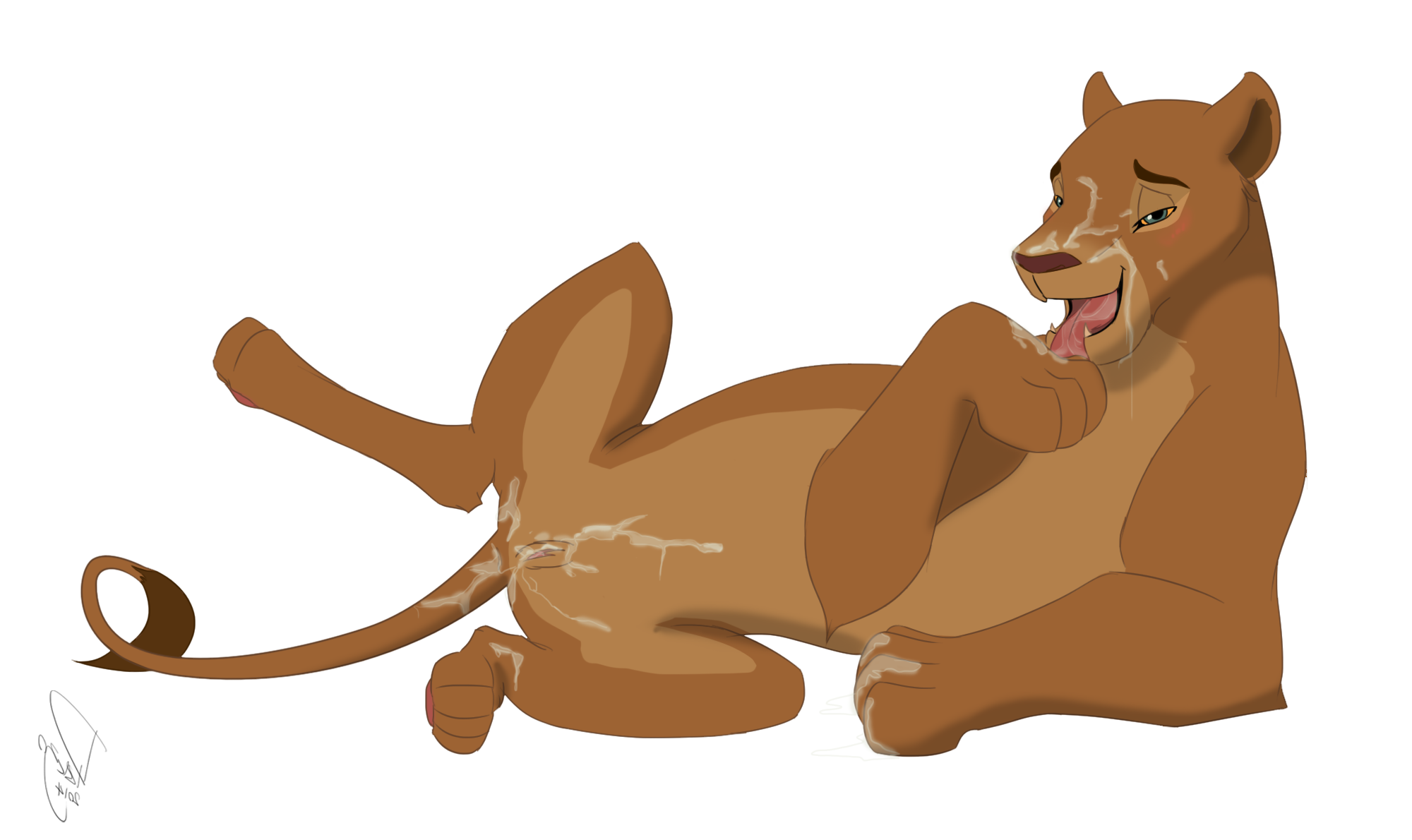 Leo the lion - nude photos