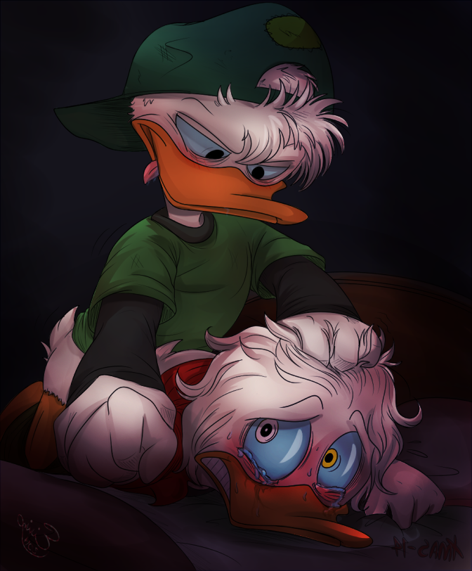 Huey Ducklouie Duck Disney Porn Anal