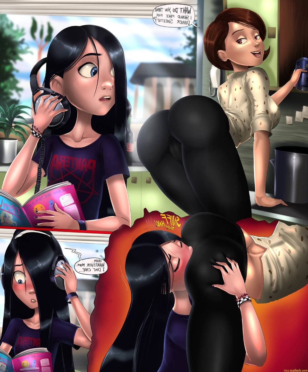 Helen Parr Violet Parr The Incredibles Xxx 2girls 9351582035 Arched Back Ass Ass Grab Ass