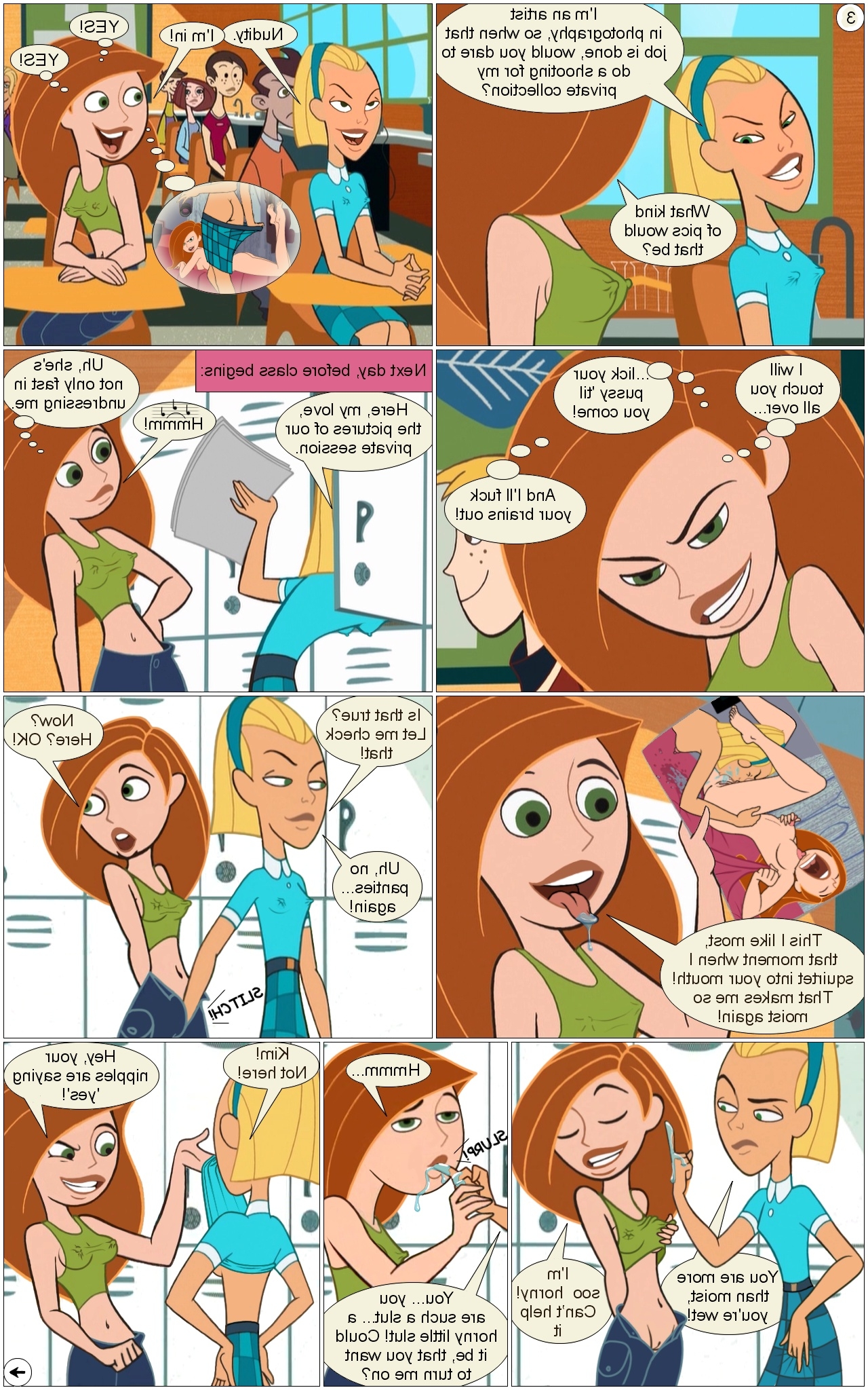 Kimberley Ann Xxx - kimberly ann possible | kim possible xxx comic #935372703 disney ...