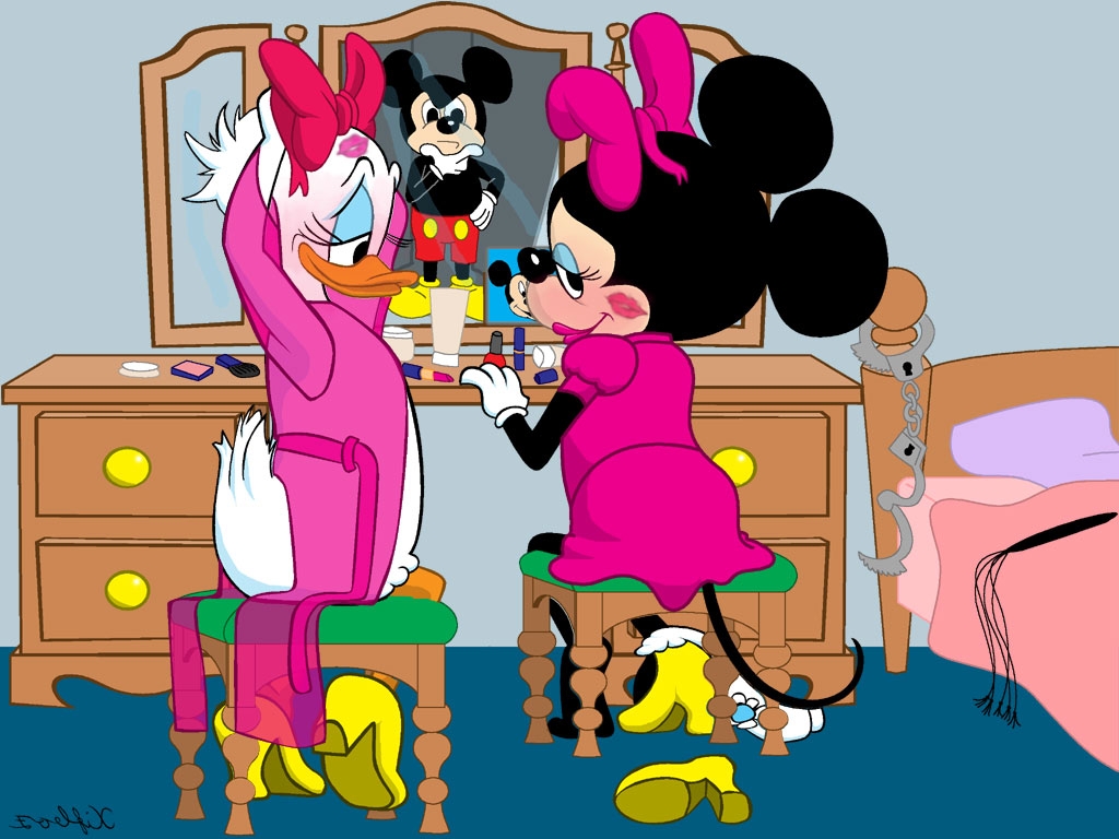 Mickey Mouse Kissing Lesbian Porn - Mini Mouse Lesbian Porn | Sex Pictures Pass