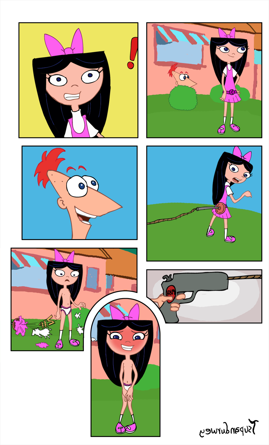 Phineas and ferb porn comics
