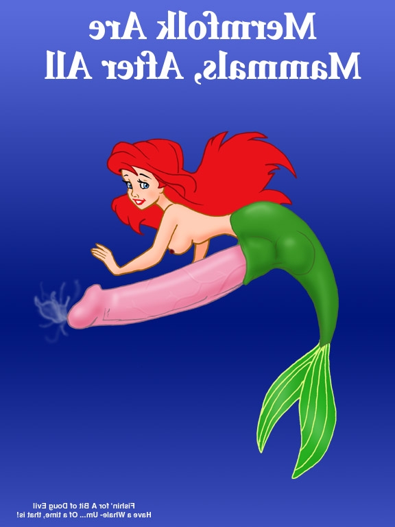 the little mermaid xxx ariel #935240628 balls breasts cum disney doug  winger futanari herm hyper | Disney Porn