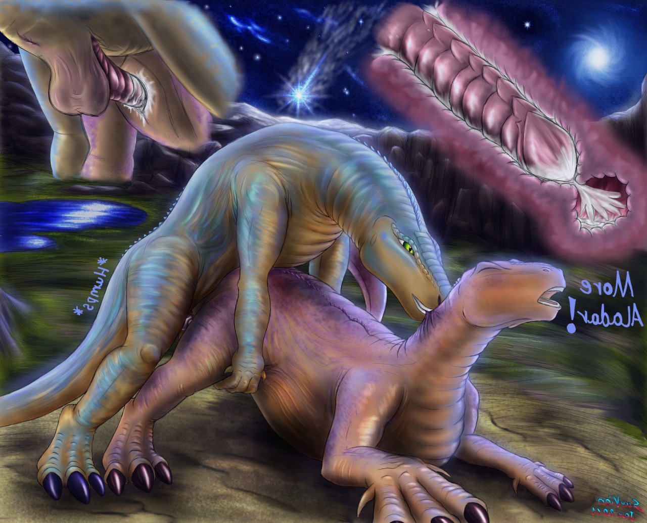 Dinosaur porn