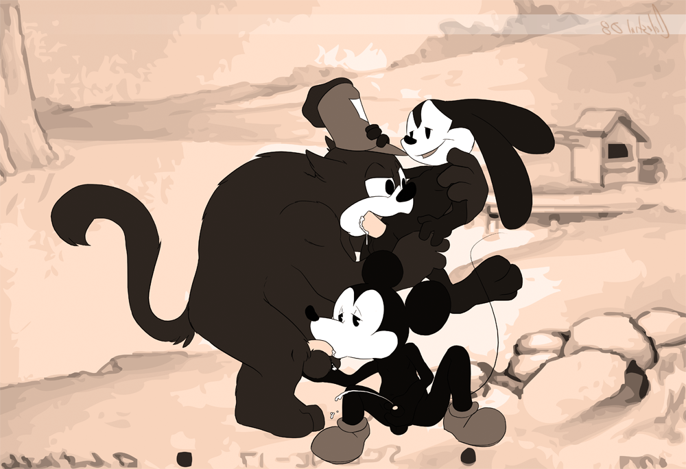 Walt Disney - mickey mouse,oswald the lucky rabbit,peter pete sr.,walt disney | disney  porn anthro #9351674850 bear celestial cum disney feline furry group group  sex | Disney Porn