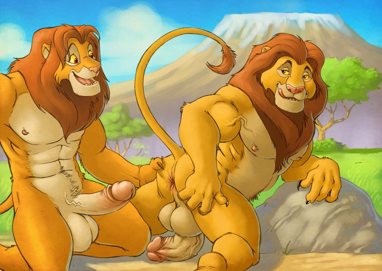 mufasa,simba | the lion king xxx abs #9351678892 anthro anthrofied anus ass  balls cartoon disney duo erection | Disney Porn